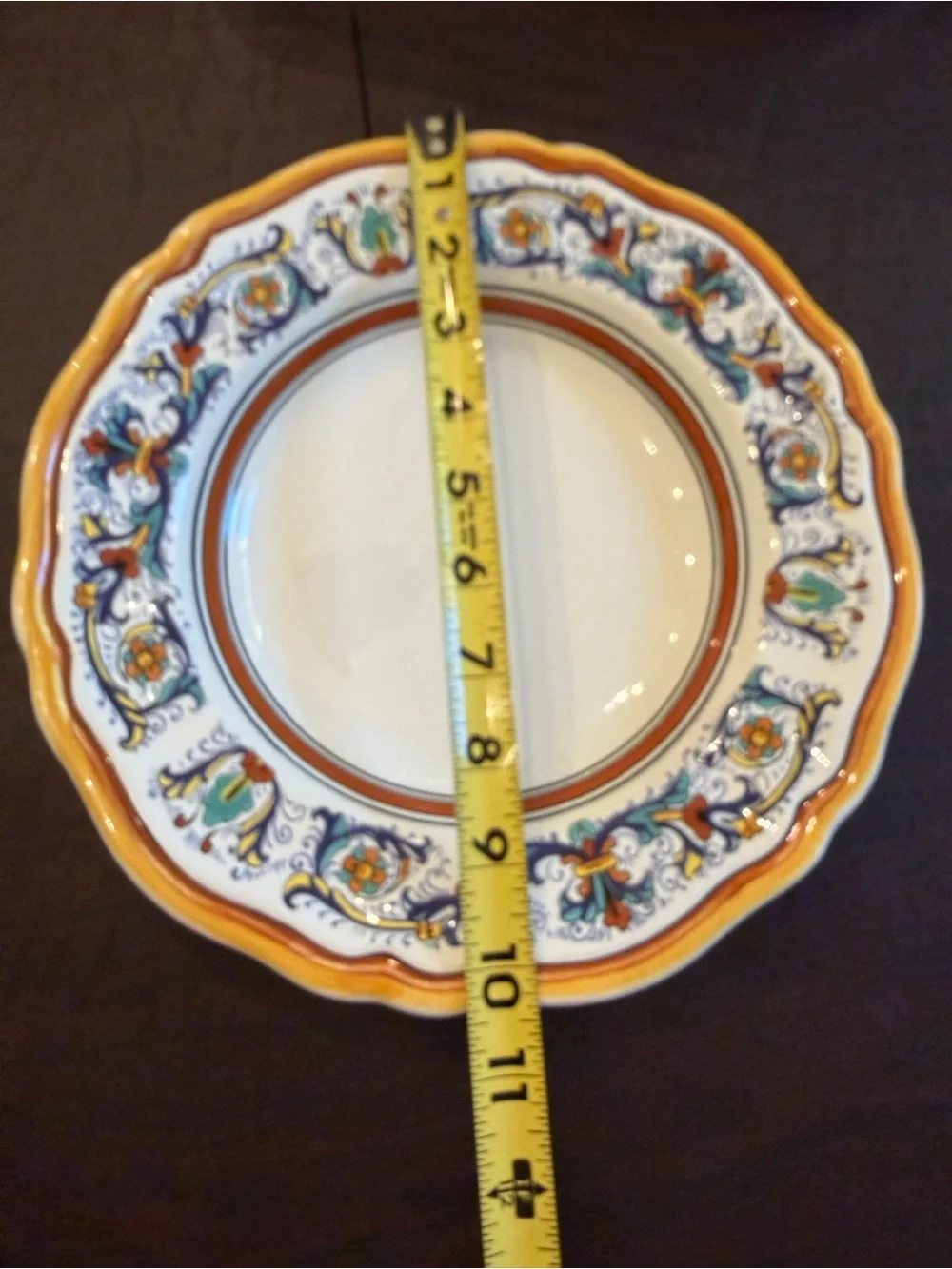 Sur La Table Nova Deruta Soup Bowl in White, Yellow, Blue